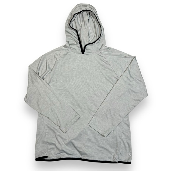 Xersion Boy’s Long Sleeve Hooded Tee Gray Size 14/16 Husky - Picture 1 of 4